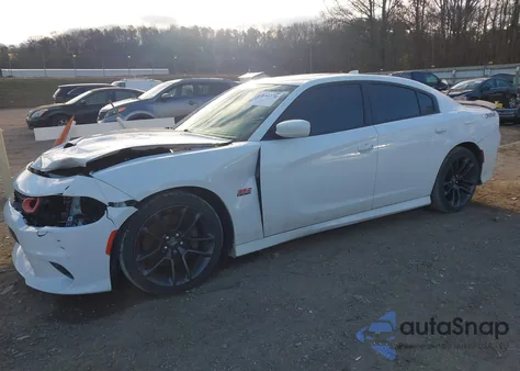 2021 Dodge Charger Scat Pack Rwd from USA, damaged, VIN 2C3CDXGJ2MH569091